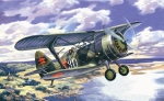 72012   IC.   Советский истребитель-биплан И-15 Бис