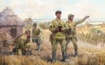 6132    З.     Советский штаб 1941-1943 гг. (4 окрашенных фигуры)