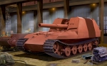 01540     Tр.     Немецкая Geschutzwagen Tiger Grille21/210mm Mortar 18/1 L/31.