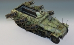 6284    Д.    Немецкий бронетранспортер Sd,Kfz 251/2 Ausf. C mit Wurfrahmen 40.
