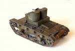 3542     З.     Советский танк   Т-26  обр. 1932 г. (двухбашенный)