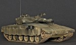 13267/1391     Ac.   Израильский основной боевой танк Merkava Mk.III.