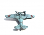 6254   З.   Советский истребитель И-16