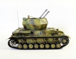 35233    T.    Немецкая зенитная установка Flakpanzer IV "Wirbelwind"и 4 фигуры.