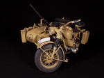7403     I.    Немецкий военный мотоцикл с коляской  BMW R75.