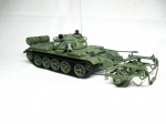 00341     Tр.    Советский танк Т-55 с минным тралом КМТ-5