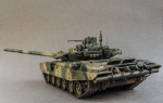 35A050      AH.     Российский основной боевой танк  Т-90 А с полным интерьером.