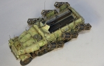6284    Д.    Немецкий бронетранспортер Sd,Kfz 251/2 Ausf. C mit Wurfrahmen 40.