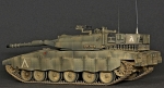 13267/1391     Ac.   Израильский основной боевой танк Merkava Mk.III.