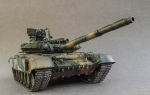 35A050      AH.     Российский основной боевой танк  Т-90 А с полным интерьером.