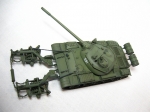 00341     Tр.    Советский танк Т-55 с минным тралом КМТ-5
