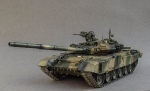 35A050      AH.     Российский основной боевой танк  Т-90 А с полным интерьером.