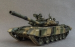35A050      AH.     Российский основной боевой танк  Т-90 А с полным интерьером.