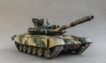 35A050      AH.     Российский основной боевой танк  Т-90 А с полным интерьером.