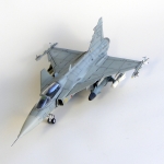 1306      I.     Шведский многоцелевой истребитель "Saab JAS 39 Gripen".