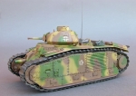35287     Т.    Французский танк B1 BIS (в немецкой армии) с 1 фигурой танкиста.