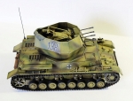 35233    T.    Немецкая зенитная установка Flakpanzer IV "Wirbelwind"и 4 фигуры.
