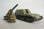 01540     Tр.     Немецкая Geschutzwagen Tiger Grille21/210mm Mortar 18/1 L/31.