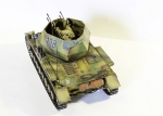 35233    T.    Немецкая зенитная установка Flakpanzer IV "Wirbelwind"и 4 фигуры.