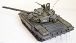 35A041     AH.    Советский основной боевой танк Т-72 AВ с полным интерьером.