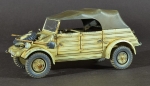 9050     Д.      Немецкий легковой автомобиль VW ТИП 82 КУБЕЛЬВАГЕН." с тентом.