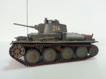 35020    Ts.    Немецкий легкий танк  Pz. Kpfw. 38(t) Ausf. E/F (трофейный) с внутренним интерьером.