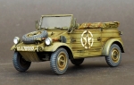 35213    Т.    Немецкий военный автомобиль "Кюбельваген" с фигурой водителя, 1938г.