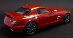 12392     Fu.     Немецкий двухместный люксовый суперкар в кузове купе Mercedes-Benz SLS AMG.
