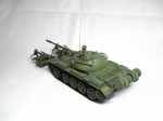 00341     Tр.    Советский танк Т-55 с минным тралом КМТ-5