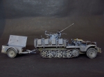 6395    I.    Немецкая зенитная установка Sd.Kfz. 10/4 with FlaK 30