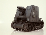 3508   МS.   Немецкая штурмовая гаубица Bison sIG 33 auf Pz.Kpfw I