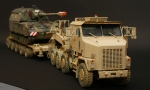 85502    HB.   Американский седельный тягач M1070 и полуприцеп M1000.