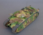 35287     Т.    Французский танк B1 BIS (в немецкой армии) с 1 фигурой танкиста.