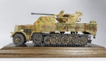6542     Д.    Немецкий тягач Sd.Kfz.7/2 8t Half-track 3,7 см Flak37 AA Gun