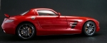 12392     Fu.     Немецкий двухместный люксовый суперкар в кузове купе Mercedes-Benz SLS AMG.