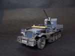 6395    I.    Немецкая зенитная установка Sd.Kfz. 10/4 with FlaK 30