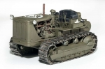 35225     МI.    "Американский трактор "CATERPILLAR" с лебедкой и экипажем 3 фигуры.                                                                                                                                                                           