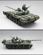 35A052     AH.    Советский основной боевой танк Т-72 "УРАЛ" с полным интерьером.