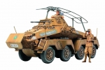 35297   T.   Немецкий бронеавтомобиль Sd.Kfz.232 (африканский корпус) + (2 фигуры)