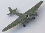 72162    IC.    Советский бомбардировщик СБ 2М-100A времен ІІ МВ