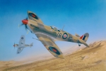02412  Тр.  Британский истребитель  Spitfire Mk.Vb/TROP