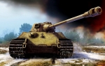 35364    IС.   Немецкий тяжелый танк Pz.Kpfw.VI Ausf.B "Королевский Тигр" (позднего производства) с полным интерьером
