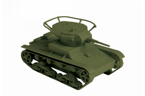 6246     З.    Советский танк  Т- 26 обр.1933 г. (окрашенный)