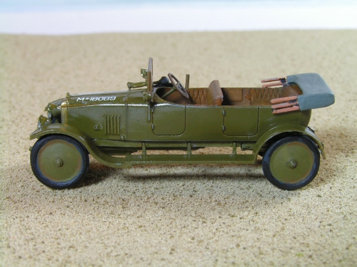 735   R.   Британский штабной автомобиль "Воксхолл"  версия-Д. Времен I MB.