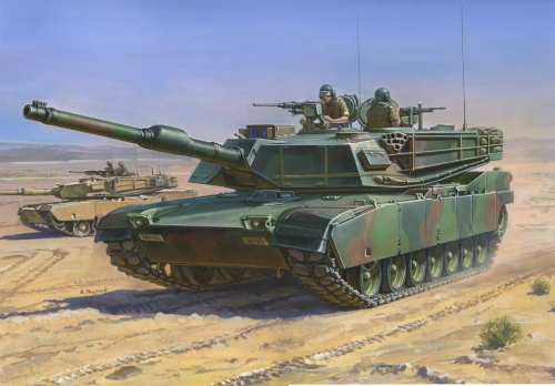 7405   З.   Американский танк 