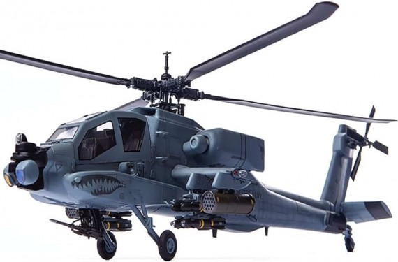 12129      Ac.    Американский ударный вертолёт AH-64A ANG 