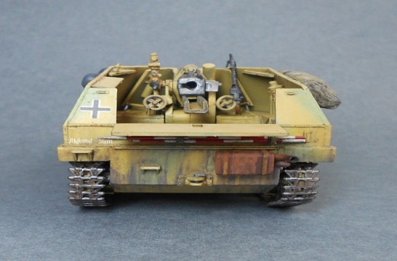 3545   МS.   Немецкая самоходная гаубица 10,5 cm LeFH18 auf Pz.Kpfw Ii Sd.Kfz 124 