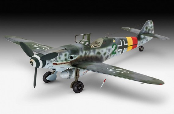 02409   Тр.  Немецкий истребитель  Messerschmitt Bf109G-10