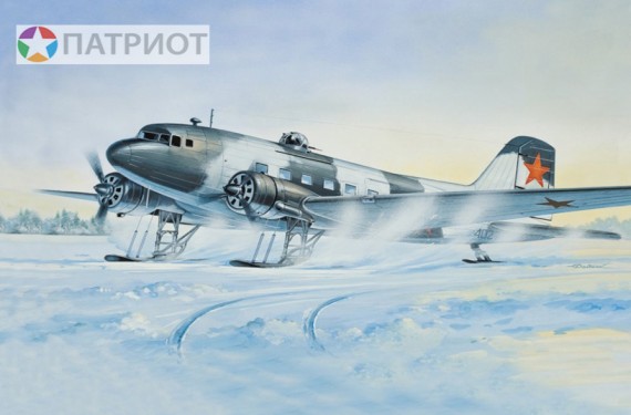 14432   В.   Советский транспортный самолет Ли-2Т зимняя версия