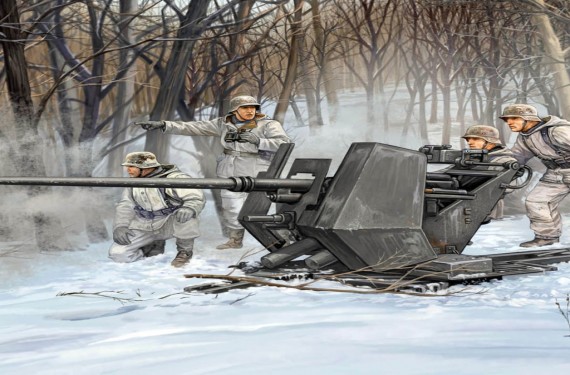02310  Тр.   Немецкая  3.7cm FLAK 37
